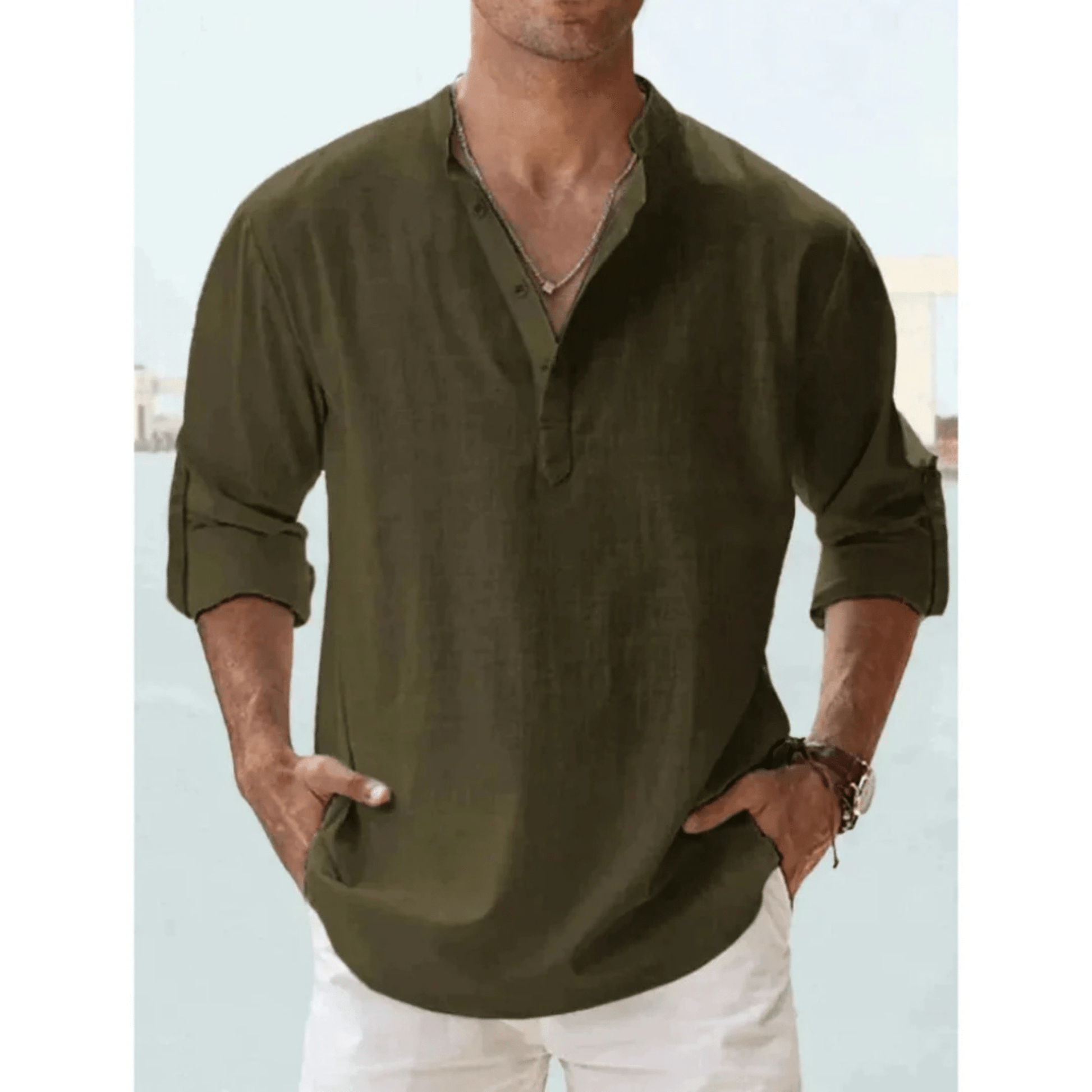 Chemise Ajustée pour Hommes - Marie Montel