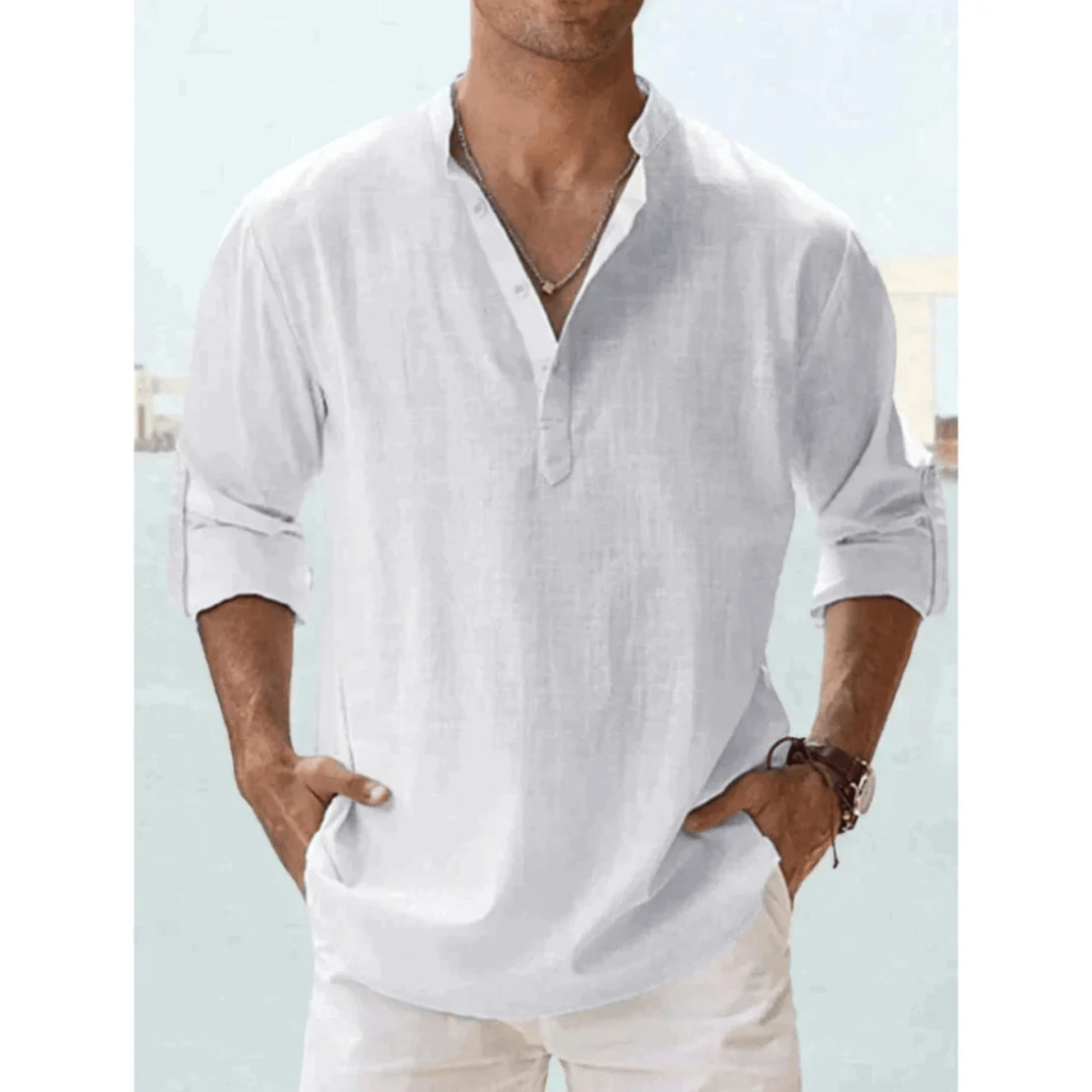Chemise Ajustée pour Hommes - Marie Montel