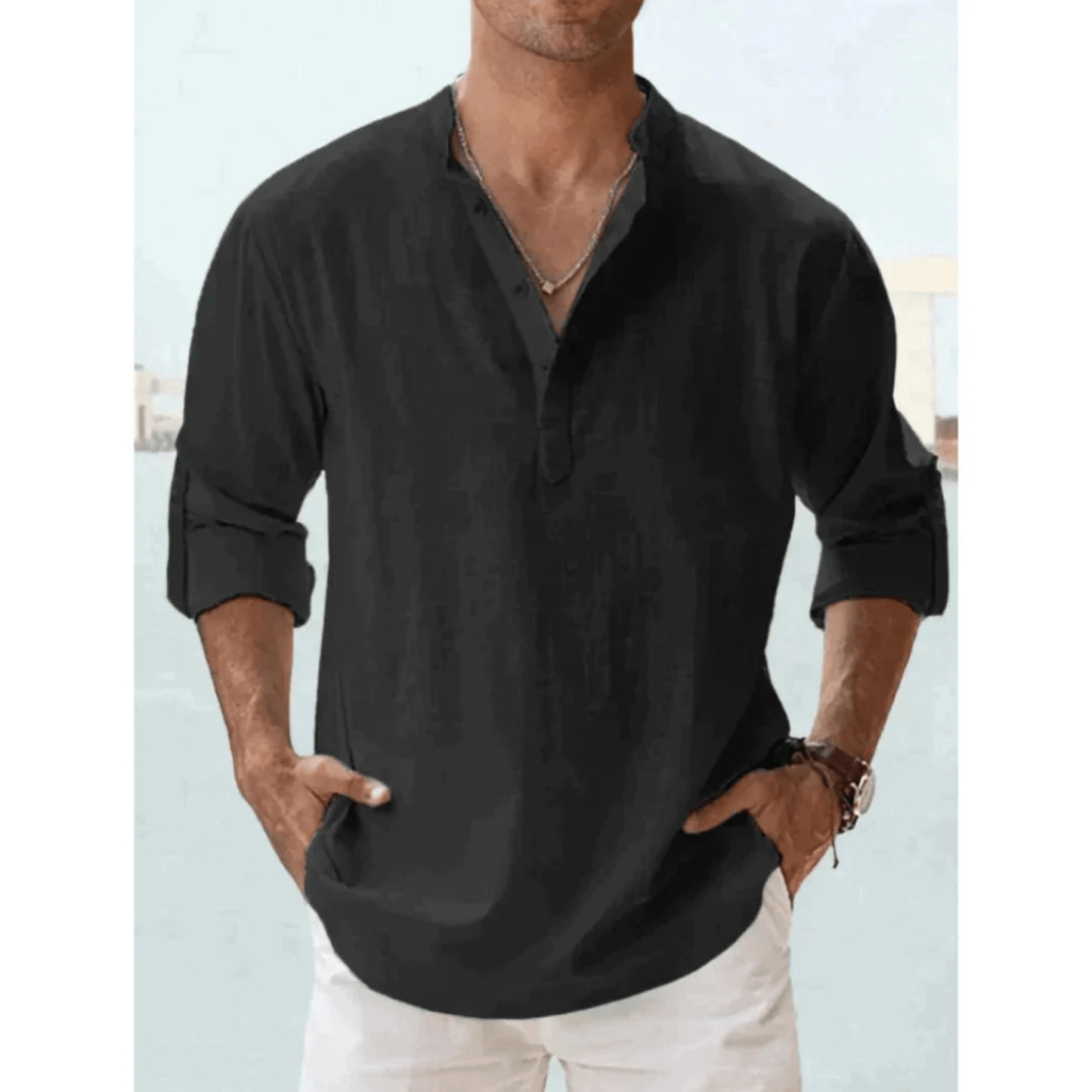 Chemise Ajustée pour Hommes - Marie Montel