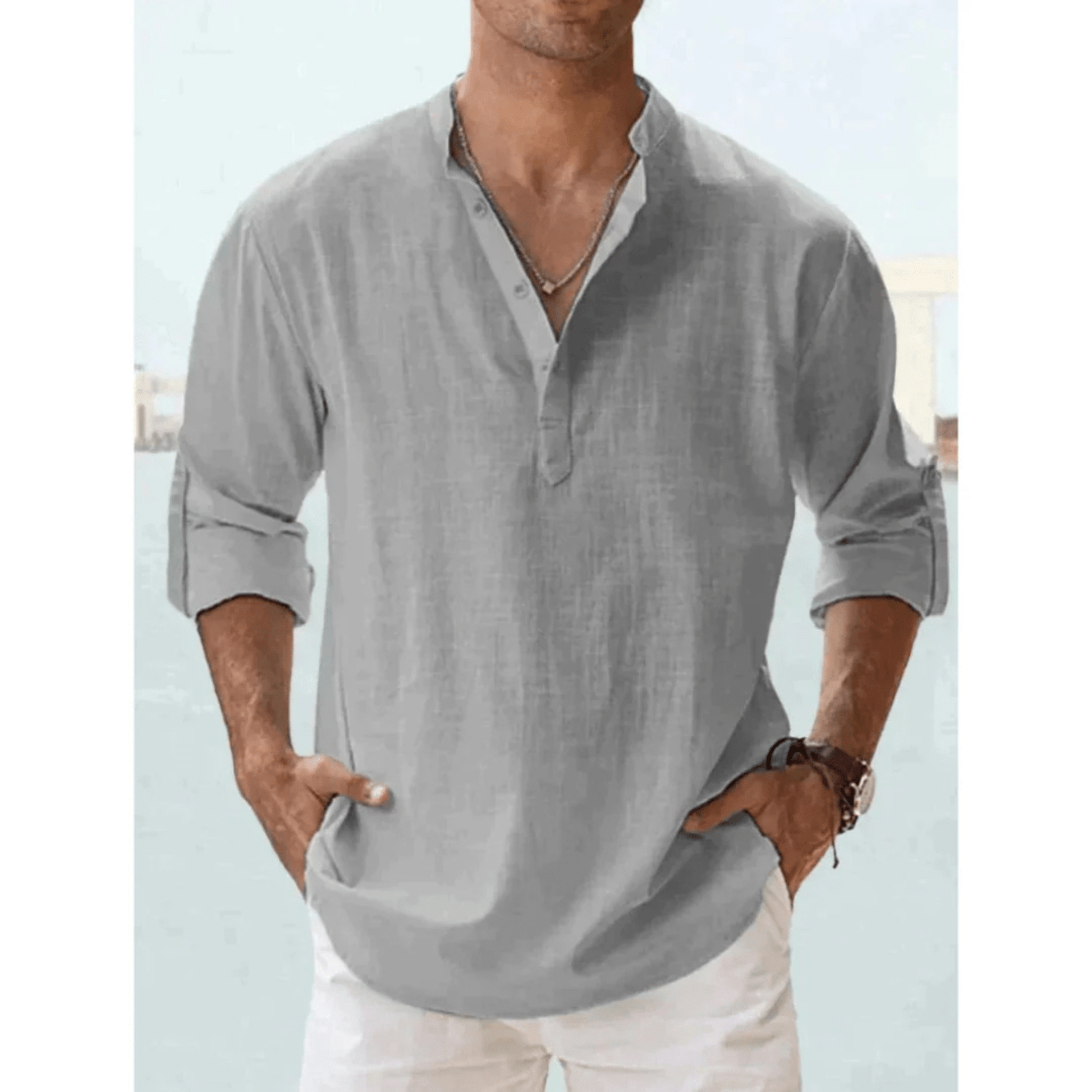 Chemise Ajustée pour Hommes - Marie Montel