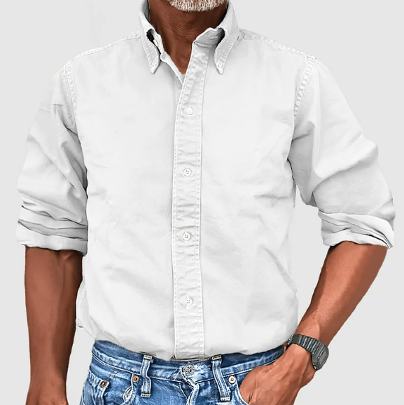 Chemise Classique à Manches Longues pour Hommes - Marie Montel