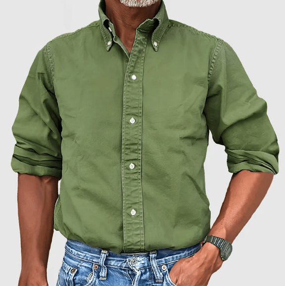 Chemise Classique à Manches Longues pour Hommes - Marie Montel