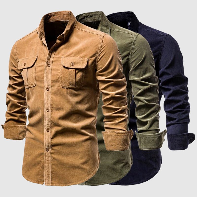 Chemise Décontractée à Manches Longues pour Hommes - Marie Montel