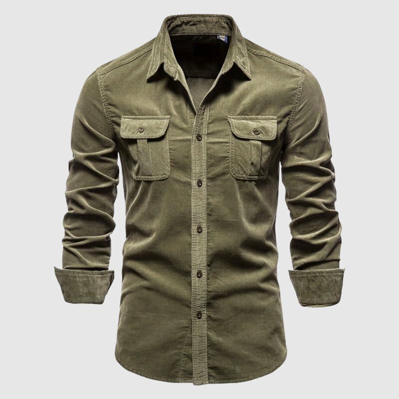 Chemise Décontractée à Manches Longues pour Hommes - Marie Montel