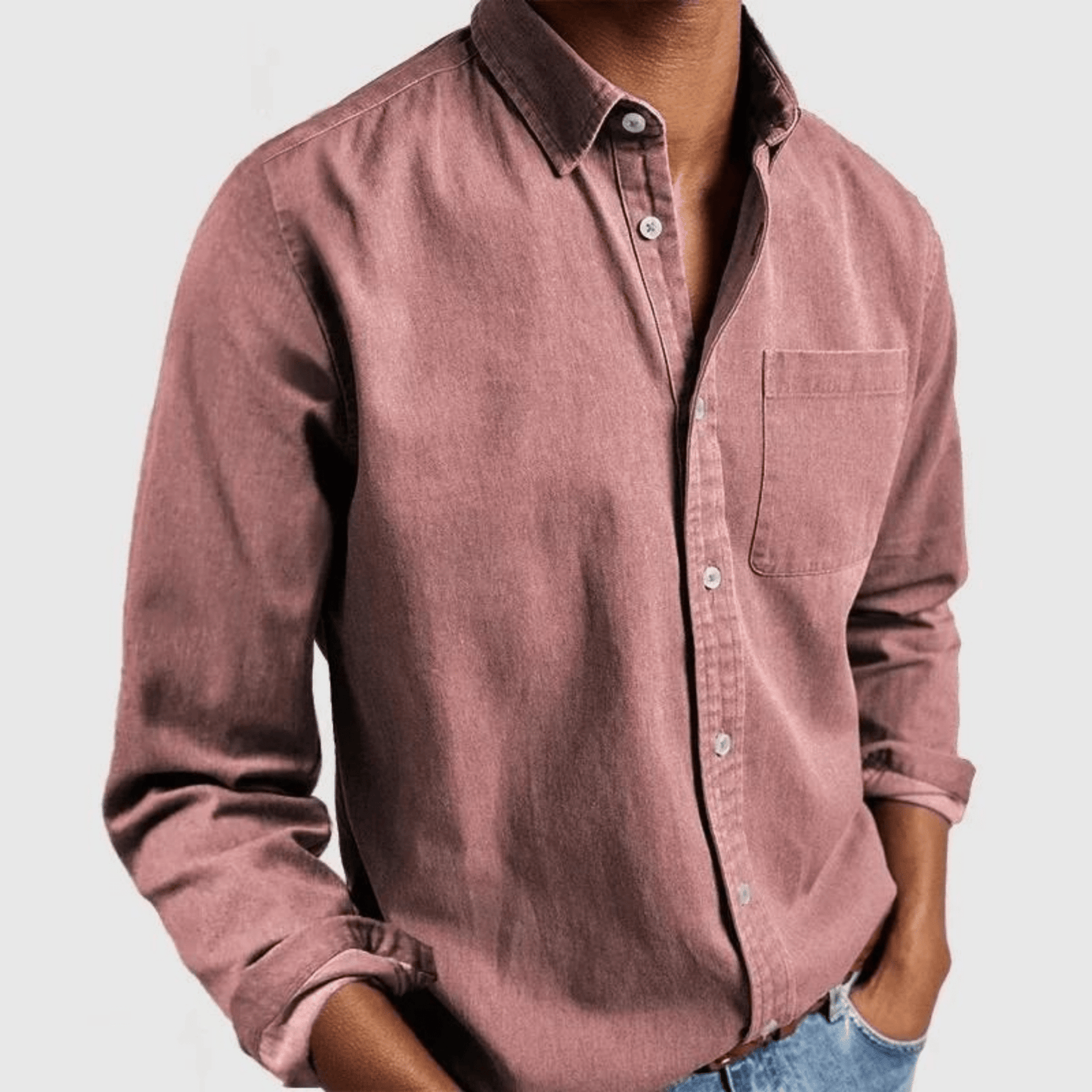 Chemise Décontractée à Manches Longues pour Hommes - Marie Montel