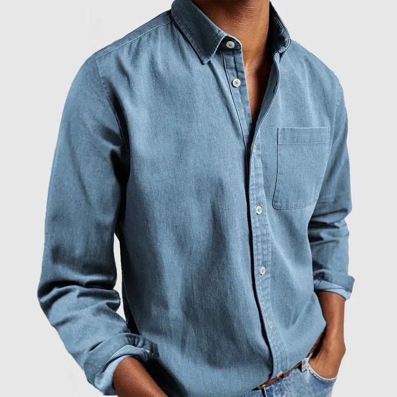 Chemise Décontractée à Manches Longues pour Hommes - Marie Montel