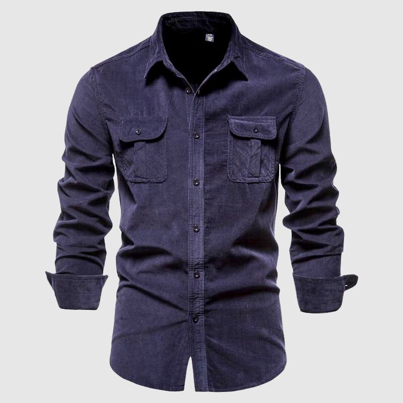 Chemise Décontractée à Manches Longues pour Hommes - Marie Montel