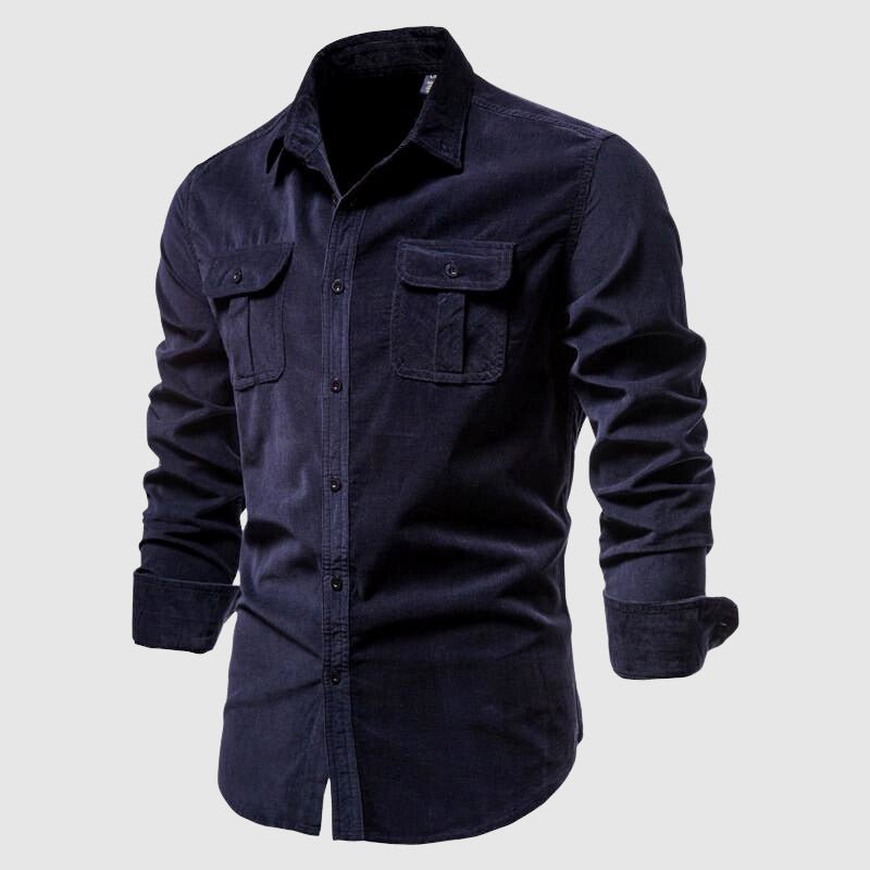 Chemise Décontractée à Manches Longues pour Hommes - Marie Montel