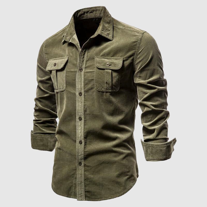 Chemise Décontractée à Manches Longues pour Hommes - Marie Montel