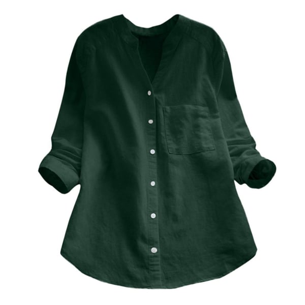 Chemise Décontractée en Mélange de Lin et Coton pour Femmes - Marie Montel