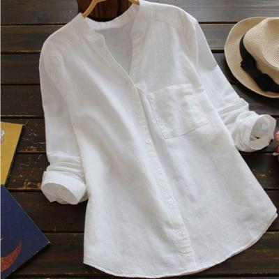 Chemise Décontractée en Mélange de Lin et Coton pour Femmes - Marie Montel