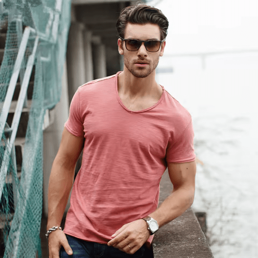 Chemise d'Été Coton pour Hommes - Marie Montel