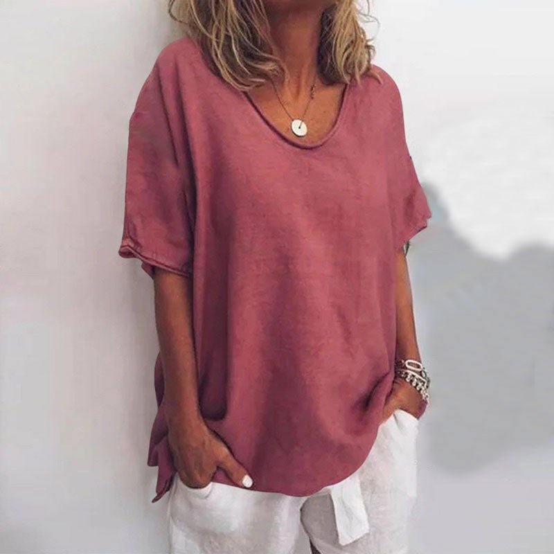Chemise Détente à Manches Courtes pour Femmes - Marie Montel