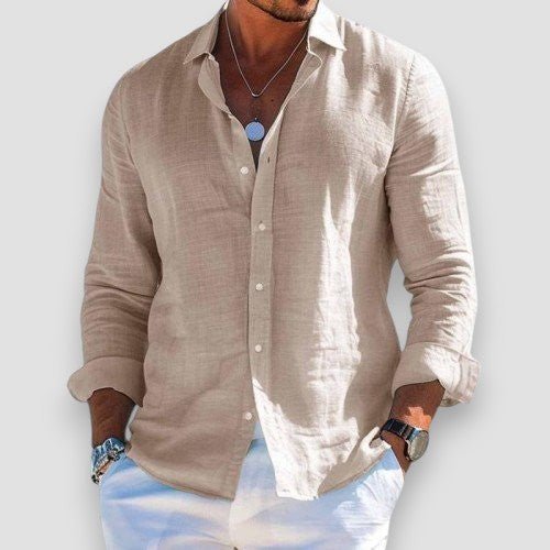 Chemise élégante à manches courtes pour Hommes - Marie Montel