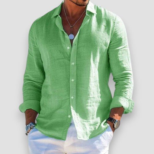 Chemise élégante à manches courtes pour Hommes - Marie Montel