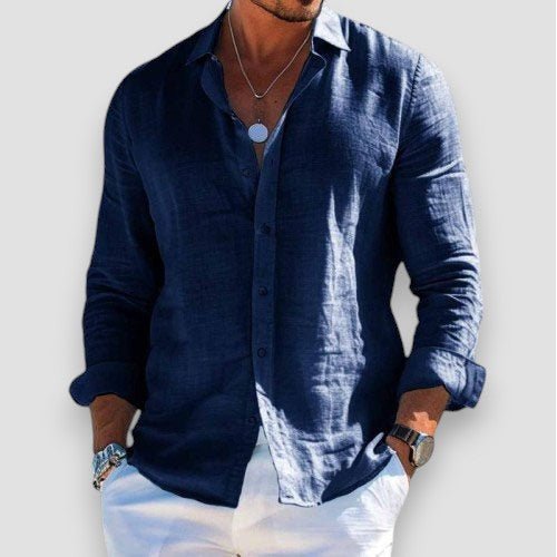 Chemise élégante à manches courtes pour Hommes - Marie Montel