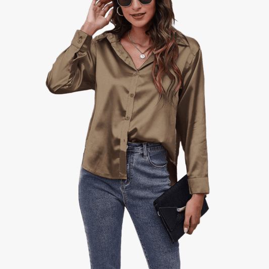 Chemise Élégante à Manches Longues pour Femmes - Marie Montel