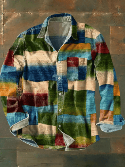 Chemise Élégante à Poche pour Hommes - Marie Montel