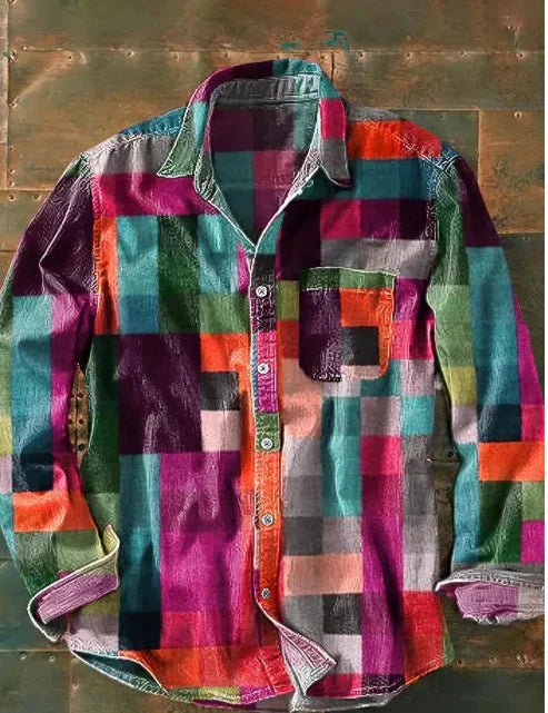 Chemise Élégante avec Poche Pratique pour Hommes - Marie Montel