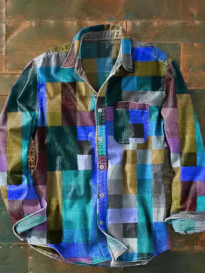 Chemise Élégante avec Poche Pratique pour Hommes - Marie Montel