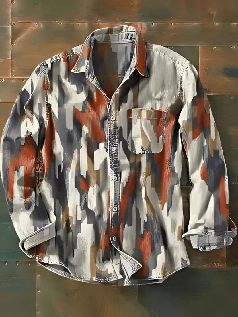 Chemise Élégante avec Poche Pratique pour Hommes - Marie Montel