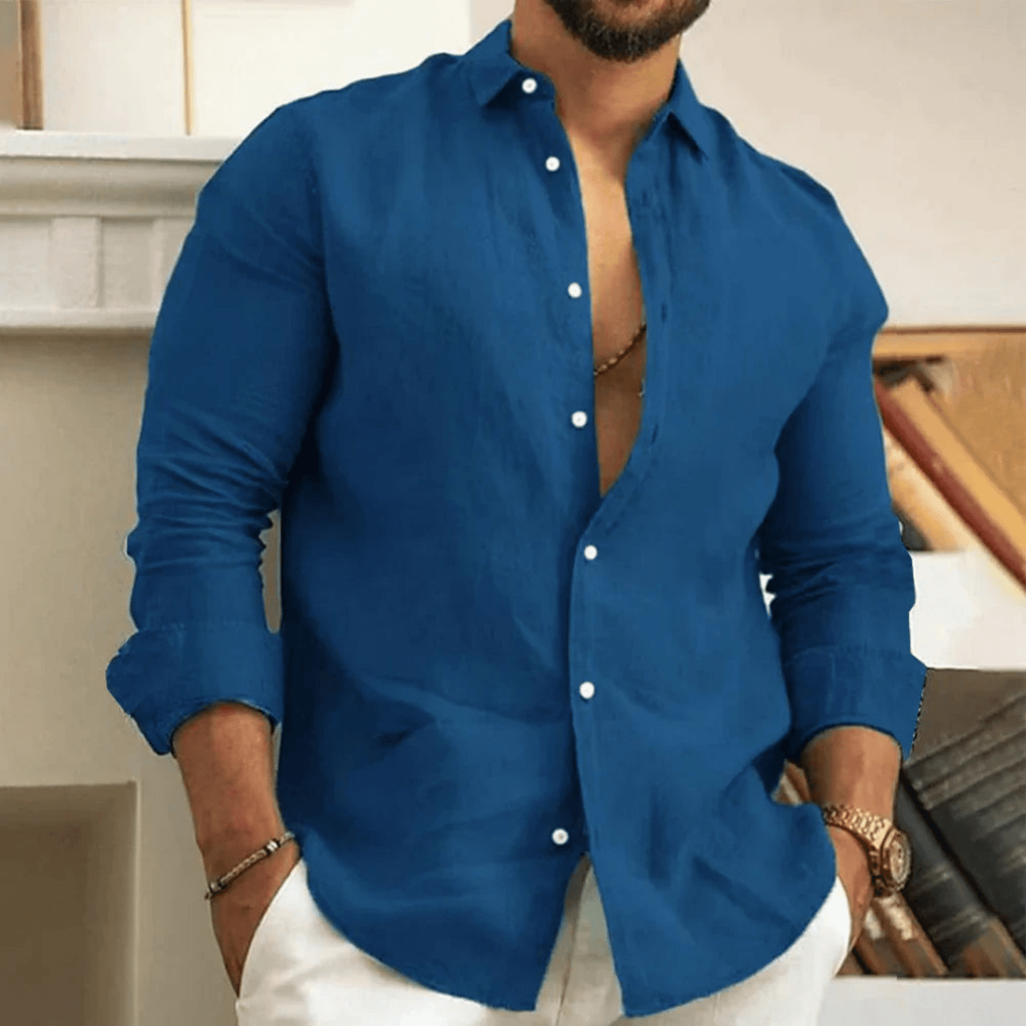 Chemise Léger et Polyvalente pour Hommes - Marie Montel