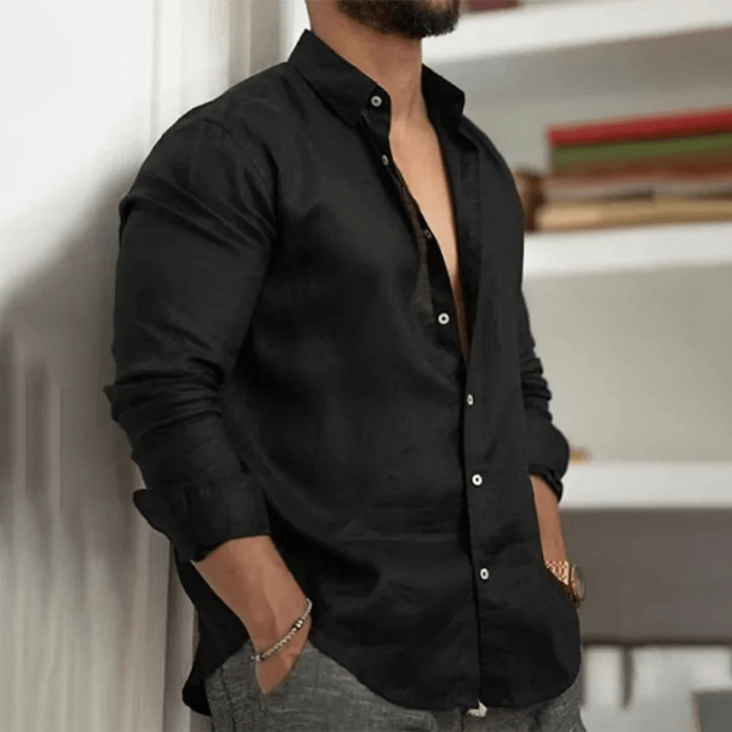 Chemise Léger et Polyvalente pour Hommes - Marie Montel
