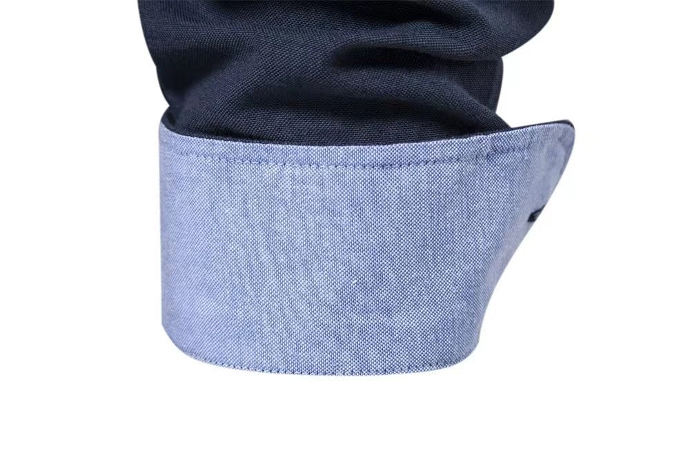 Chemise Oxford Slim Fit en Coton pour Hommes - Marie Montel