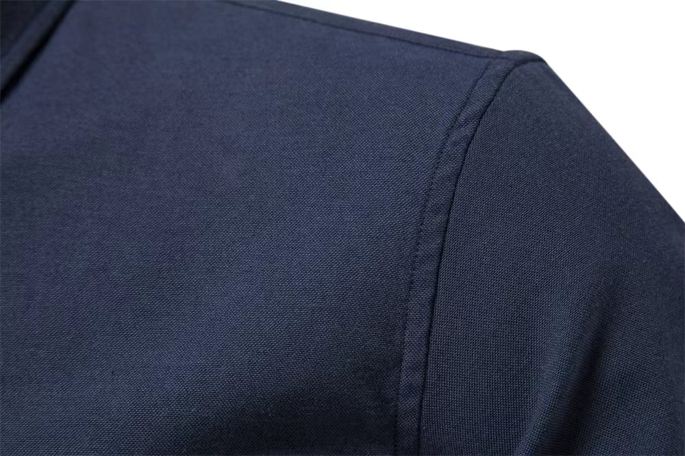 Chemise Oxford Slim Fit en Coton pour Hommes - Marie Montel