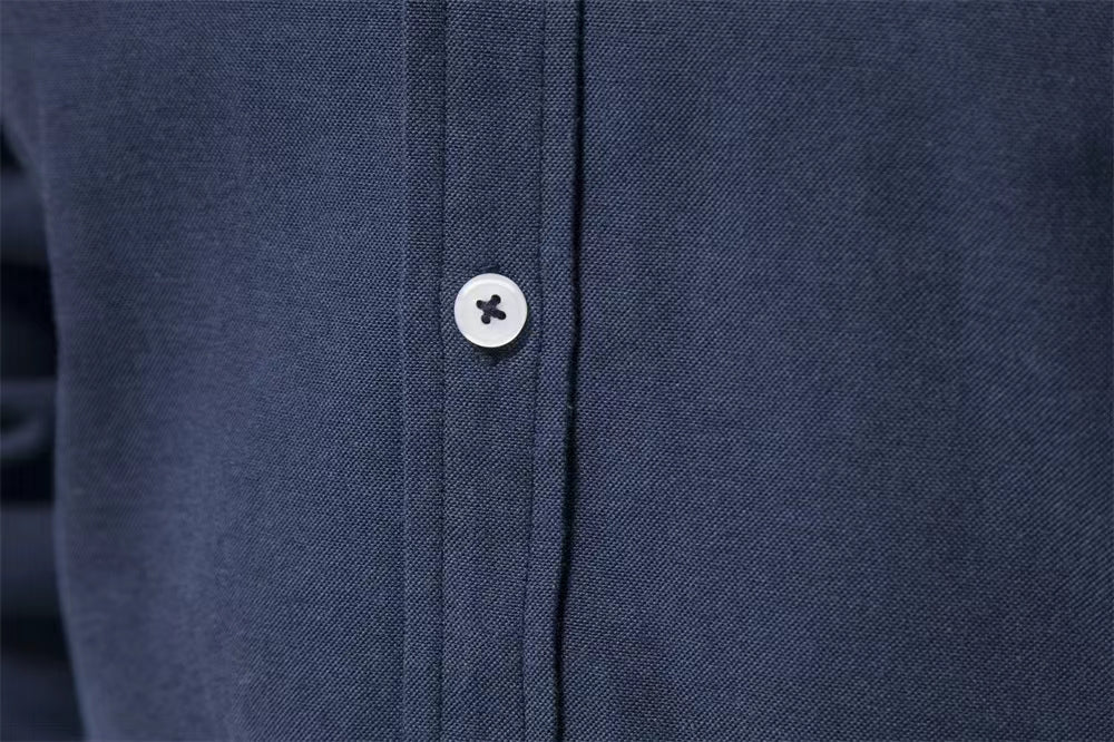 Chemise Oxford Slim Fit en Coton pour Hommes - Marie Montel