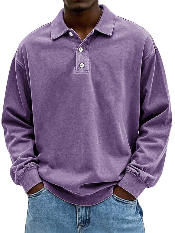 Chemise Vintage à Manches Longues pour Hommes - Marie Montel