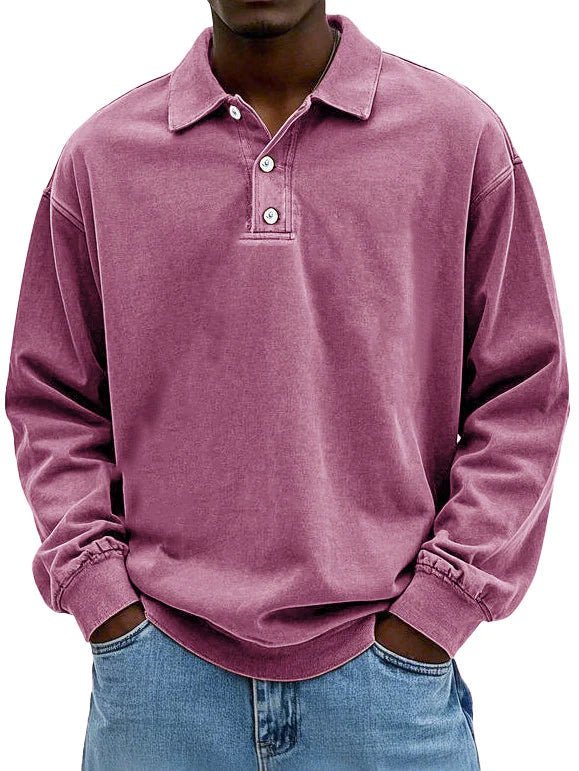 Chemise Vintage à Manches Longues pour Hommes - Marie Montel