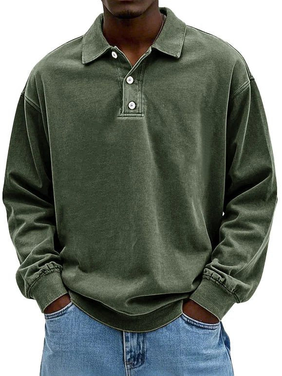 Chemise Vintage à Manches Longues pour Hommes - Marie Montel