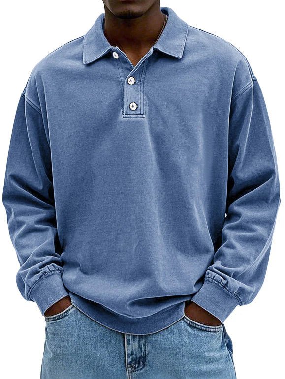 Chemise Vintage à Manches Longues pour Hommes - Marie Montel