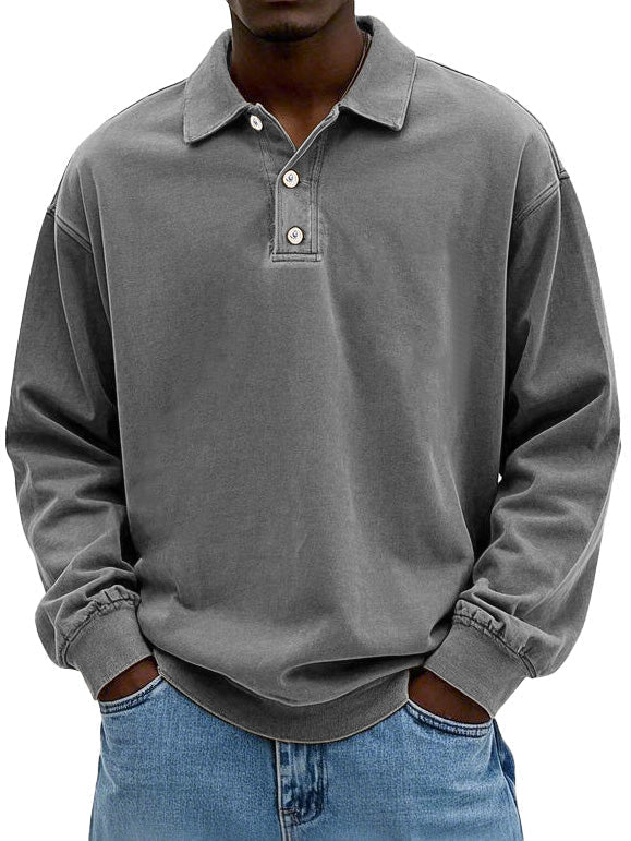 Chemise Vintage à Manches Longues pour Hommes - Marie Montel