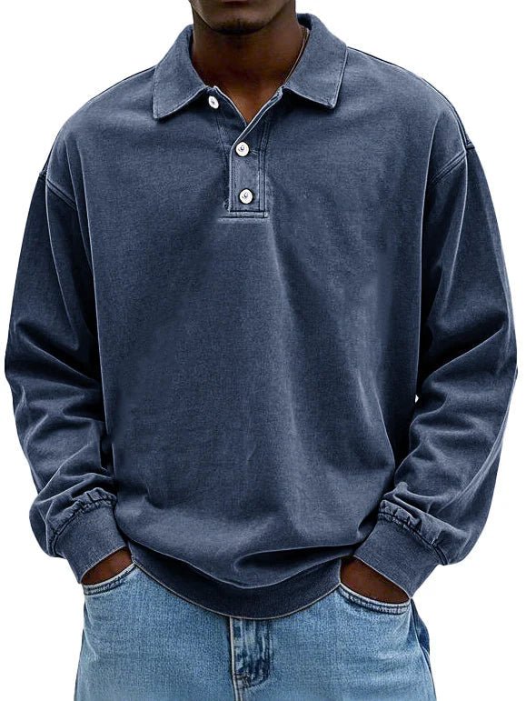 Chemise Vintage à Manches Longues pour Hommes - Marie Montel