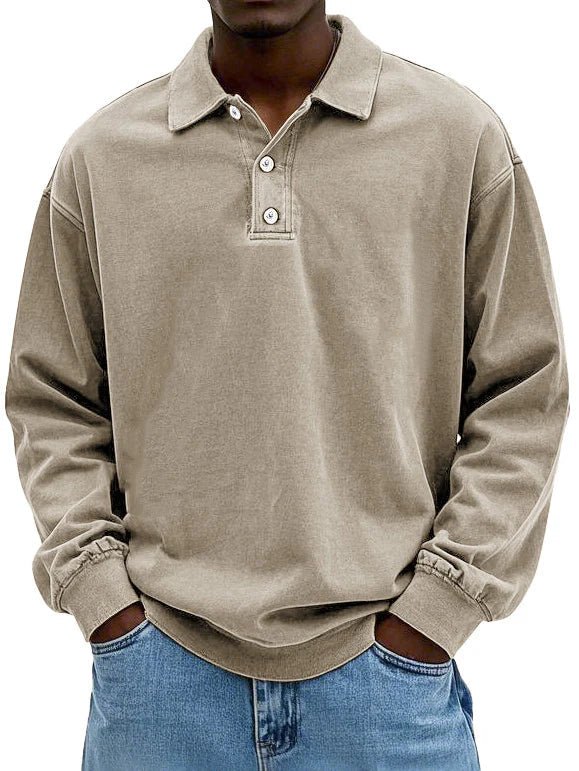 Chemise Vintage à Manches Longues pour Hommes - Marie Montel