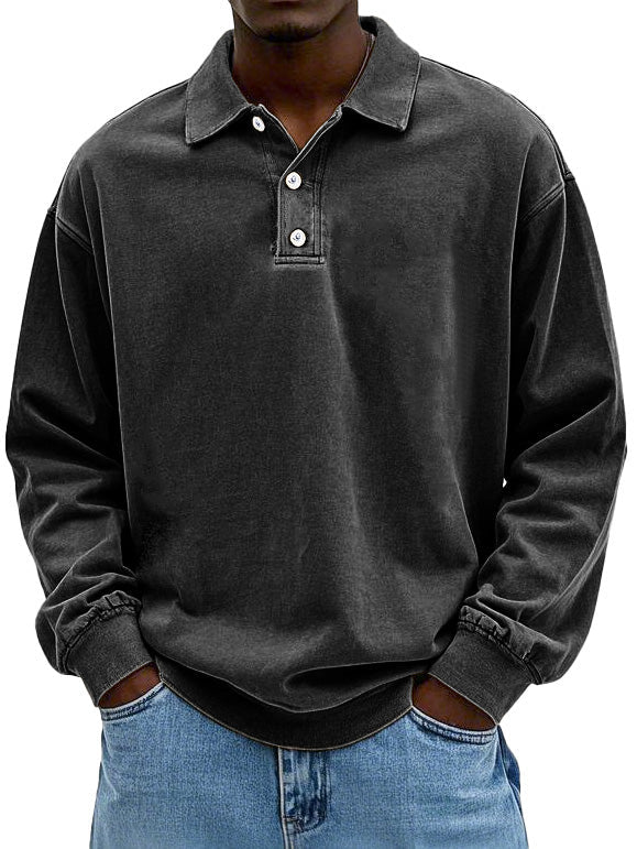 Chemise Vintage à Manches Longues pour Hommes - Marie Montel