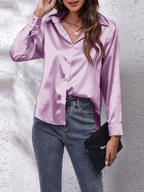 Chemisier Élégant en Polyester Épuré pour Femmes - Marie Montel