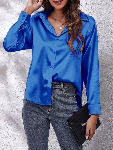 Chemisier Élégant en Polyester Épuré pour Femmes - Marie Montel