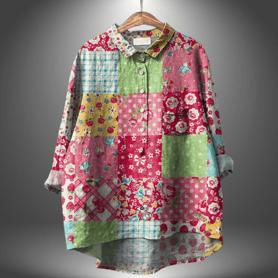 Chemisier Floral Élégant pour Femmes - Marie Montel