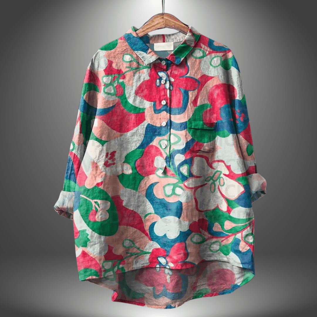 Chemisier Floral Élégant pour Femmes - Marie Montel