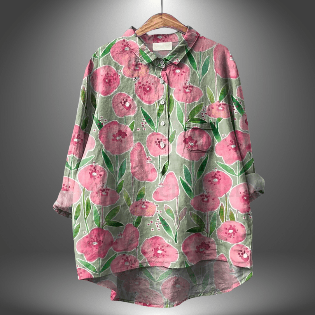 Chemisier Floral Élégant pour Femmes - Marie Montel