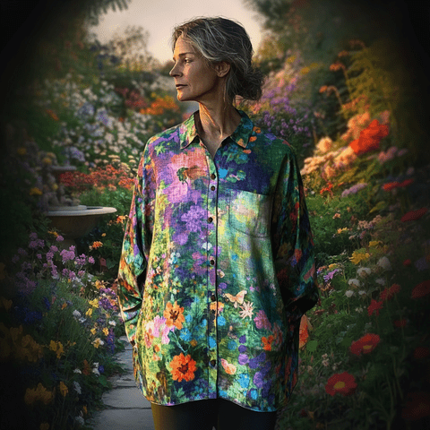 Chemisier Floral Élégant pour Femmes - Marie Montel