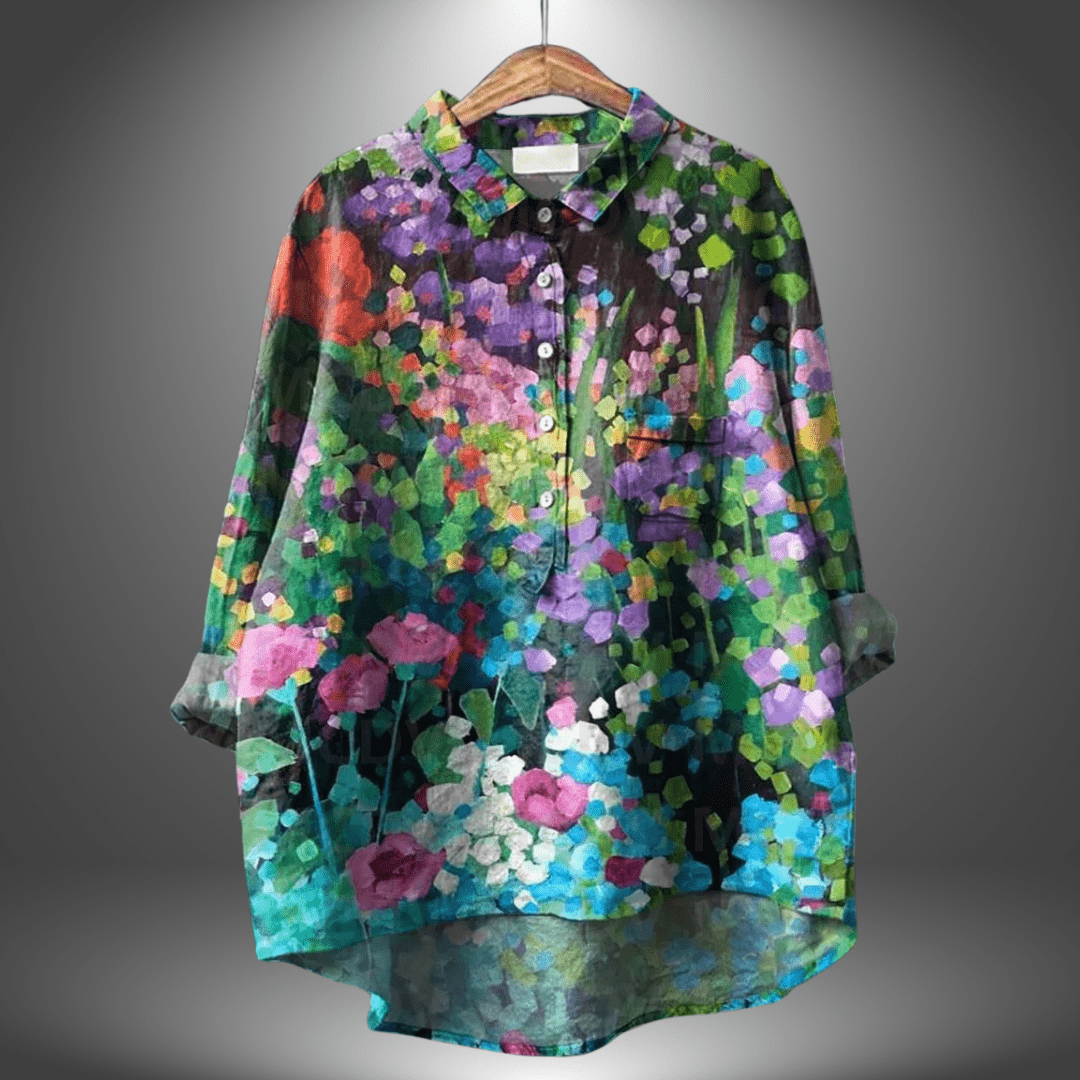 Chemisier Floral Élégant pour Femmes - Marie Montel