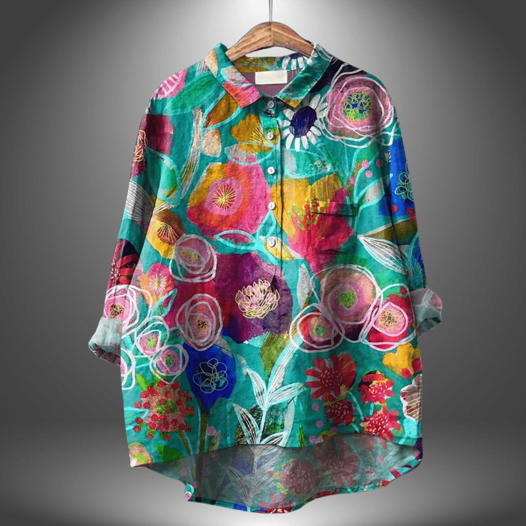 Chemisier Floral Élégant pour Femmes - Marie Montel