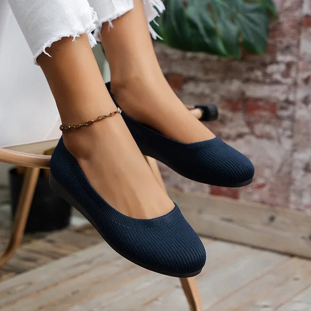 Chic Ballerines en Tricot pour Femmes - Marie Montel