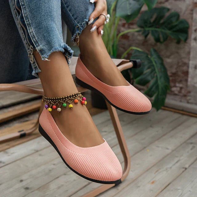 Chic Ballerines en Tricot pour Femmes - Marie Montel