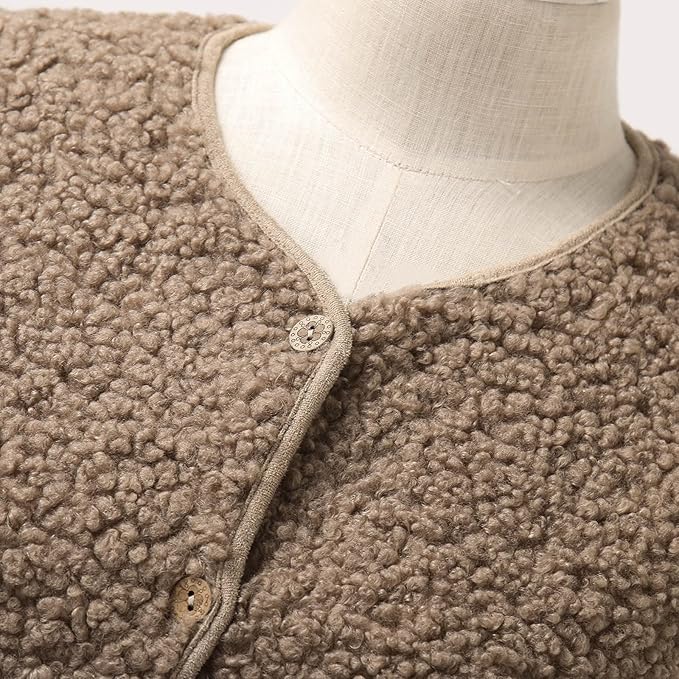 Chic Cardigan en Mouton Pour Femmes - Marie Montel