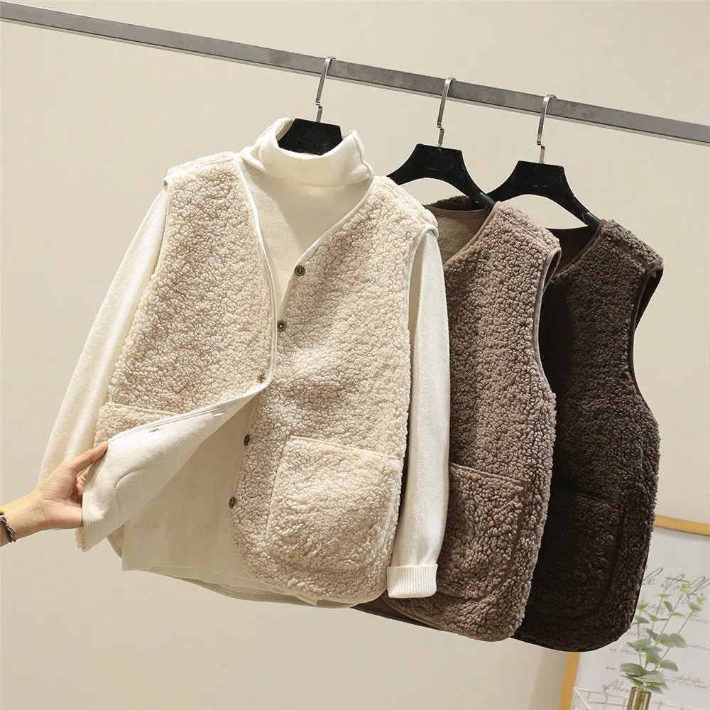 Chic Cardigan en Mouton Pour Femmes - Marie Montel